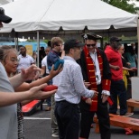 ManTech's annual Cornhole tournament.