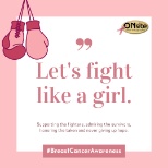 Let's put the gloves on and fight like a champ! Schedule your mammogram today.