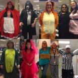 PB employees enjoying Halloween !