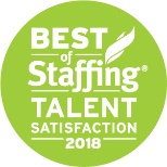 Synergis was awarded Best of Staffing Talent Satisfaction 2018.