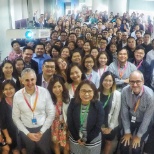 Our CEO visiting our Manila team