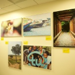 Our associates' original photography is featured on each floor of our office.