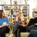 Nos bureaux sont un espace de vie convivial et chaleureux.