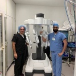 We performed the first Robotics Bariatric procedure in the San Fernando Valley